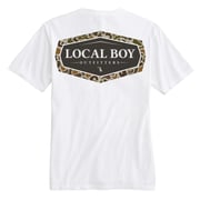 Vintage Emblem Short Sleeve T-Shirt in White