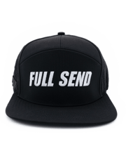 Full Send Golf Black/White Logo Hydro Hat