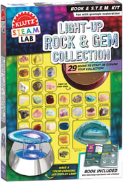 Klutz: Light Up Rocks & Gems Collection