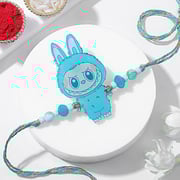 Buy/Send Cheeky Charm Green Labubu Rakhi Online- FNP
