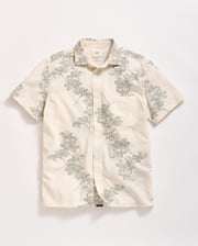 Short Sleeve Watercolor Lily Jacquard Treme Shirt