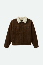 Cable Sherpa Lined Trucker Jacket - Pinecone Brown