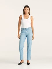 Mid Slim Straight Jean