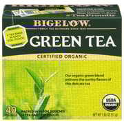 Organic Green Tea 40 Count