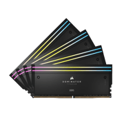 DOMINATOR® TITANIUM RGB 96GB (4x24GB) DDR5 DRAM 6000MT/s CL30 Intel XMP Memory Kit — Black