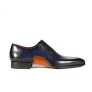 Magnanni 15024 Abrahan Men's Shoes Wind Navy Calf-Skin Leather Whole-Cut Oxfords (MAGS1001)