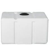 100 Gallon Plastic Portable Loaf Utility Tank in White