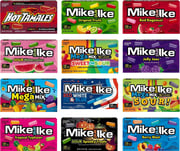 Mike and Ike Chewy Candy, Theater Box, Variety 12 Flavors, 4.25 Ounce