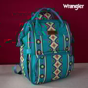 WG2204-9110  Wrangler Wrangler Aztec Printed Callie Backpack - Green