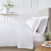 Essentials Egyptian Cotton Oxford Pillowcase with Border – Single