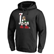 Men's Los Angeles Dodgers Black Hometown Collection Cali Flag Pullover Hoodie