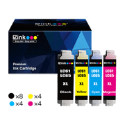 Brother LC61 LC65 Compatible Ink Cartridge (20 Pack)