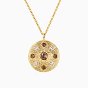 Talisman Medal in Yellow Gold