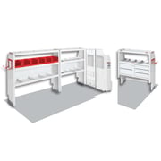 Weather Guard General Service/Contractor Van Package Full-Size GM Savana Chevrolet Express 135" WB Model 600-8121R