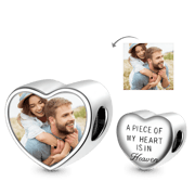 Check this out from gnoce! Love Heart Photo Charm