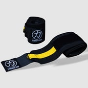 Super Stiff Wrist Wraps - Black/Yellow