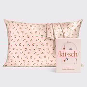 Cherry Print Satin Pillowcase - Standard