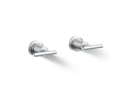 Purist® Deck- or wall-mount bath faucet handle trim with lever design
