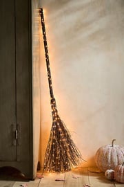 Twinkling Illuminated Vine Broom