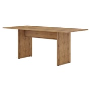 Manhattan Comfort NoMad 68"W Wood Dining Table in Natural Finish