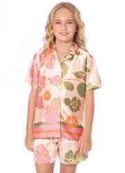 Maaji Floating Blooms Little Noise Girls Shirt