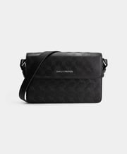 Black Meru EMB Monogram Bag