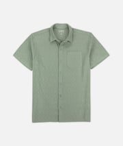 Breeze Jacquard Shirt - Sage Green