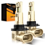 9006/HB4 LED Headlight Bulbs 60W 16000LM Q20-SE Series 1:1 OEM Factory Size 6500K Cool White | 2 Bulbs