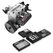 SEMTO ST-NF2 Engine 7cc SOHC Inline 2 Cylinders 4 Stroke Air Cooled Nitro Engine Model Kit - Build Your Own Engine that Works