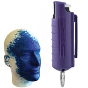 Eliminator™ Blue Heat Keychain Pepper Spray w/ Marking Dye