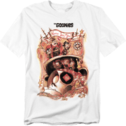 Never Say Die Illustration Goonies T-Shirt