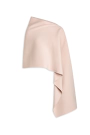SOFT CAPE SCARF - MINK