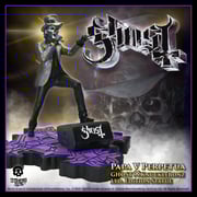 Ghost Papa V Perpetua Top Hat KnuckleBonz Statue