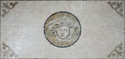 Versace Logo - Mosaic Carpet