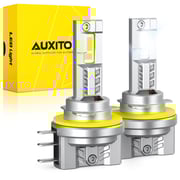 AUXITO H15 LED Daytime Running Light Bulb - Super Bright 9000LM, 800% Brighter than Halogen Headlights, 6500K Cool White