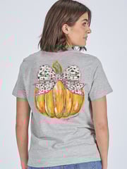 Simply Southern Bow Pumpkin Fall T-Shirt