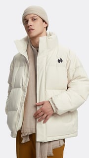 HOTSUIT Men Turtleneck Down Jacket