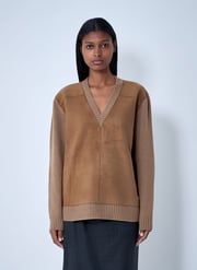 Wool-And-Cashmere-Blend Sweater