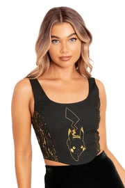 Pikachu Electricity Corset Top