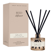 Salt and Sea Tinted Glass Jar Reed Diffuser