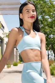 Sweetheart Crop Top - Sunday Blue - FINAL SALE