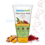 Ubtan Face Wash with Turmeric & Saffron for Tan Removal – 150 ml