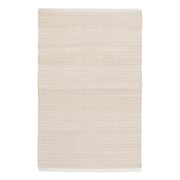 Herringbone Handwoven Indoor/Outdoor Rug | Linen/White