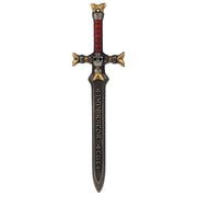 Starforged Warhammer 40000 Black Templars Emperor's Champion Men's keychain Black Sword