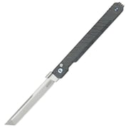 Kubey Prism Button Lock Flamed Titanium Folding 14C28N Pocket Knife 243C