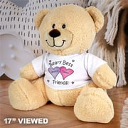 Personalized Beary Best Friends Teddy Bear