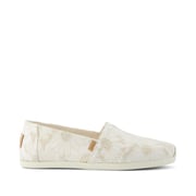 Alpargata Classic Natural Floral Eyelet
