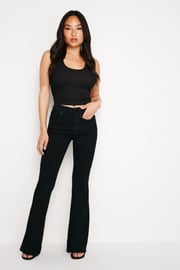 GOOD PETITE FLARE | BLACK001