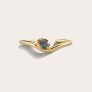 Molten Statement Gemstone Cuff Bracelet