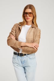 Sepia Suede Hardy Jacket